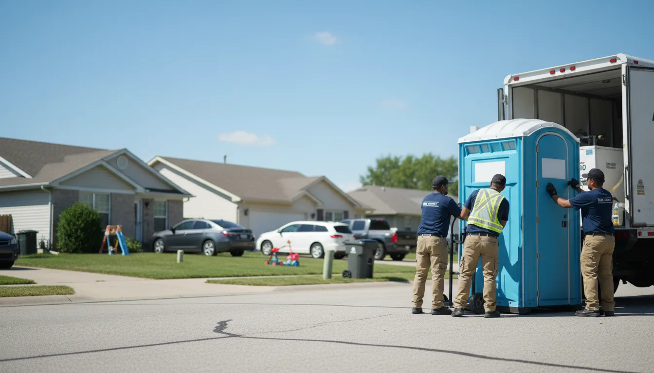Standard Porta Potty Rentals in Quinton, OK near me